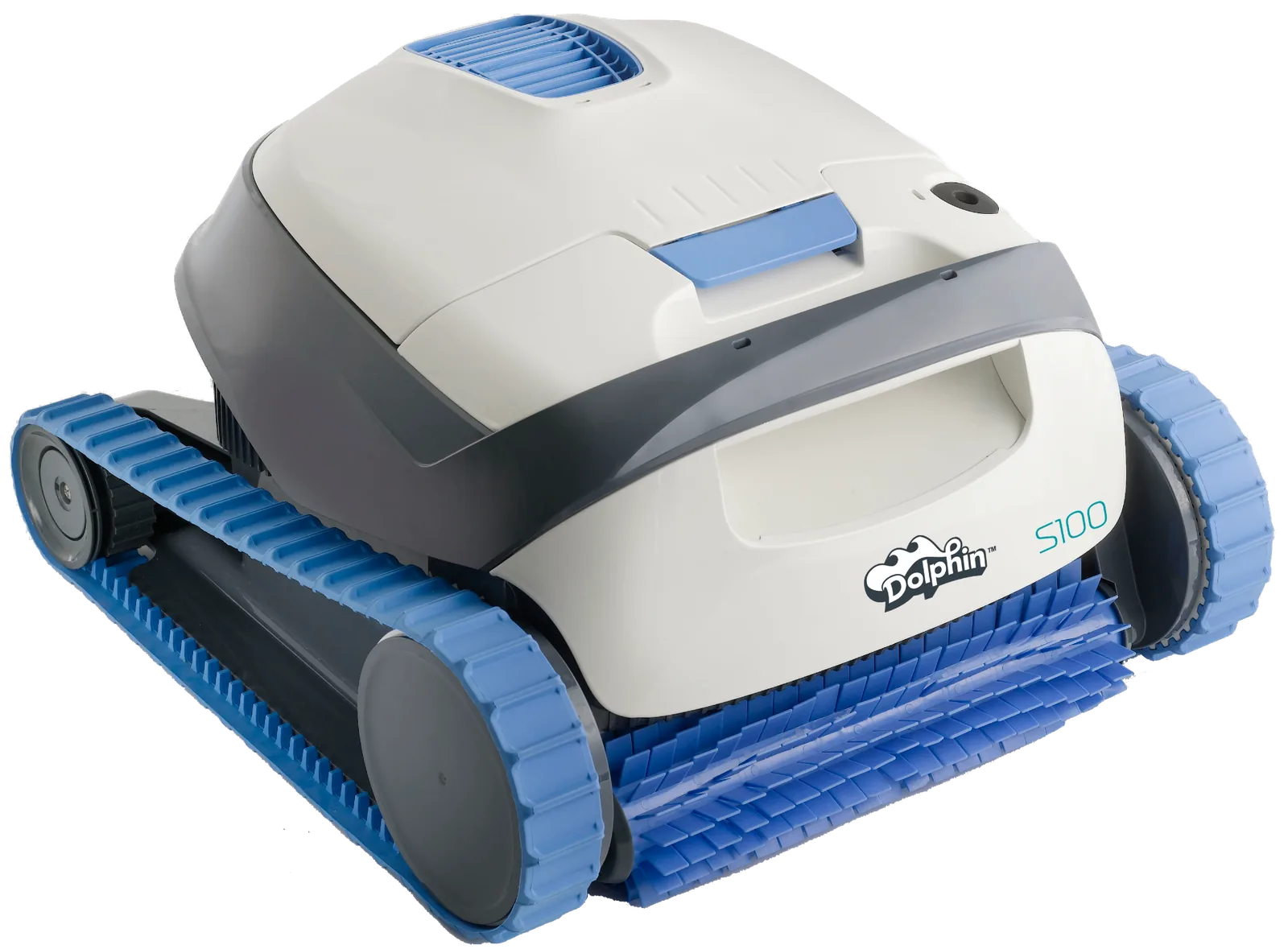 Maytronics Dolphin S100 entry-level robotic pool cleaner for small pools