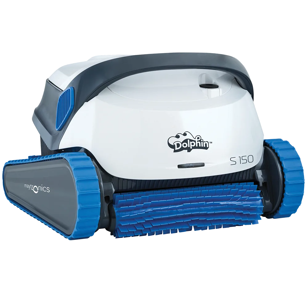 Maytronics Dolphin S150 robotic pool cleaner for pool floor cleaning