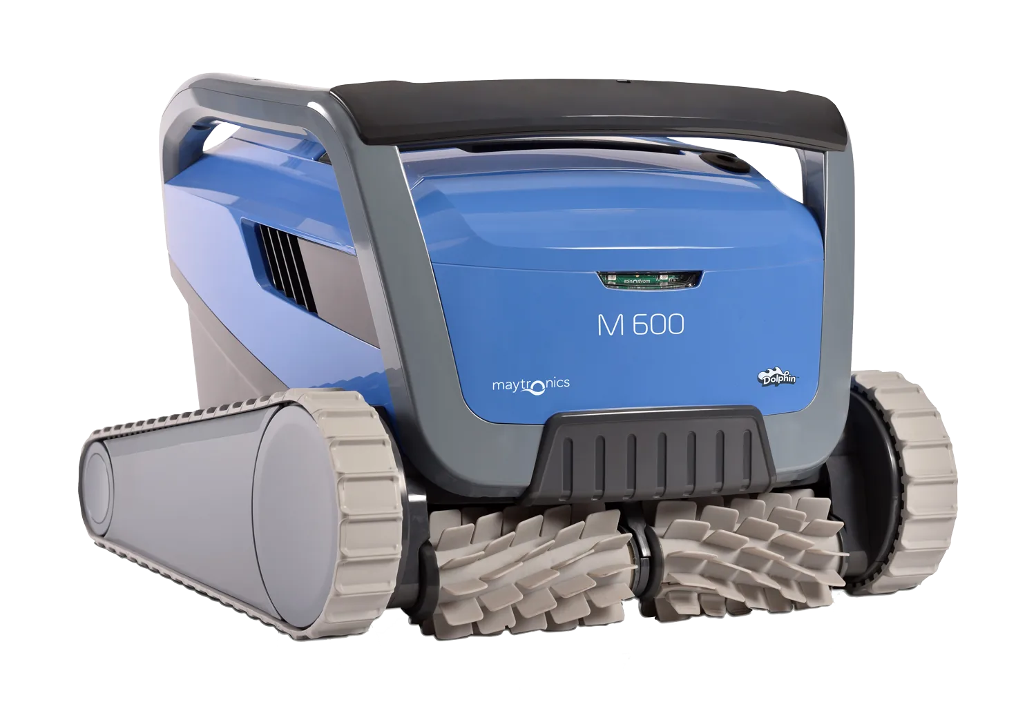 Maytronics Dolphin M600 robotic pool cleaner for floor, walls and waterline