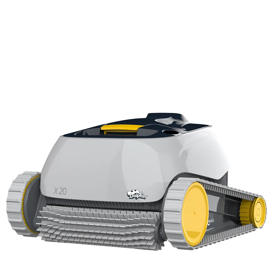 Maytronics Dolphin X20 compact robotic pool cleaner for small pools