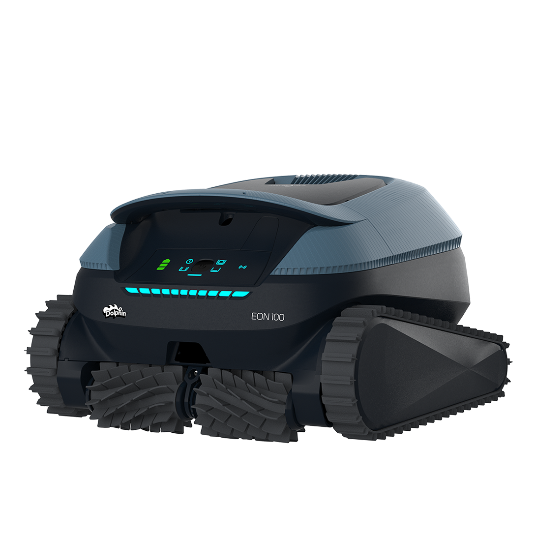Dolphin EON 100 cordless robotic pool cleaner — full unit view